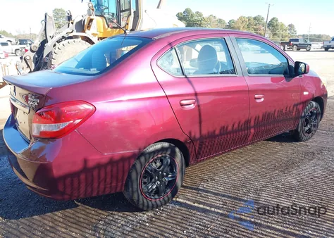 2017 Mitsubishi Mirage G4 Es из США, поврежденный, VIN ML32F3FJ4HH000608